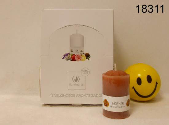 Imagen de VELONCITO CON AROMA RESINA DE INCIENSO 2.25